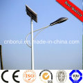 La luz de calle solar excelente 30W-210W de los 6m los 8m los 12m 3D modifica para requisitos particulares el RoHS BS EN ISO 1461 HDG